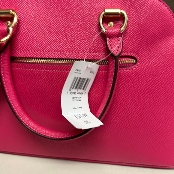 🔥🔥🔥NWT Coach Katy Pink Thick Strap Satchel Bag - Picture 6 of 12